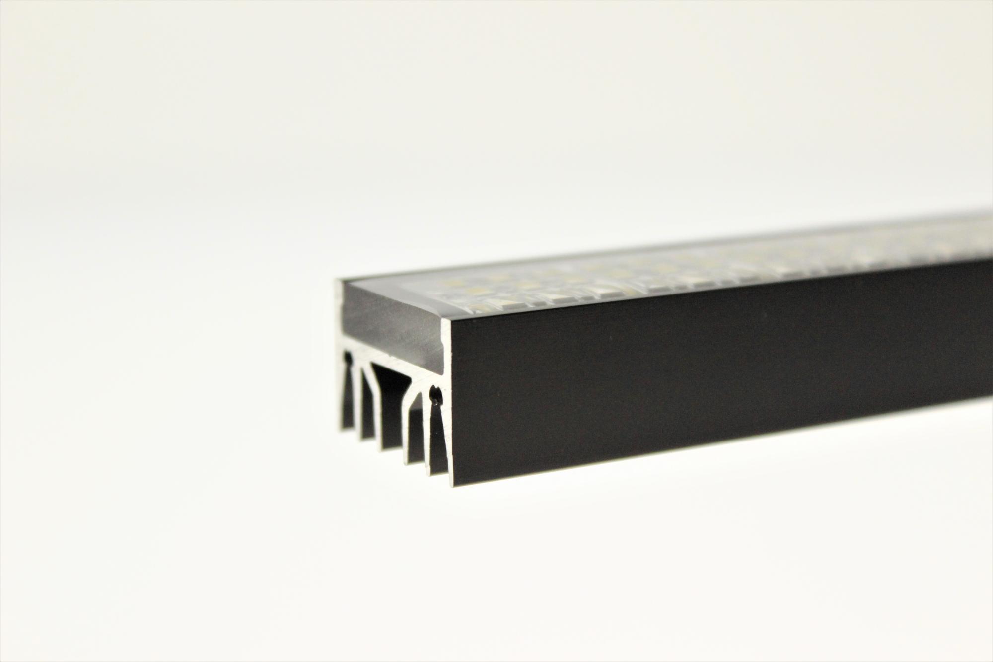 Optional Moulded Industrial Aluminum Heatsink
