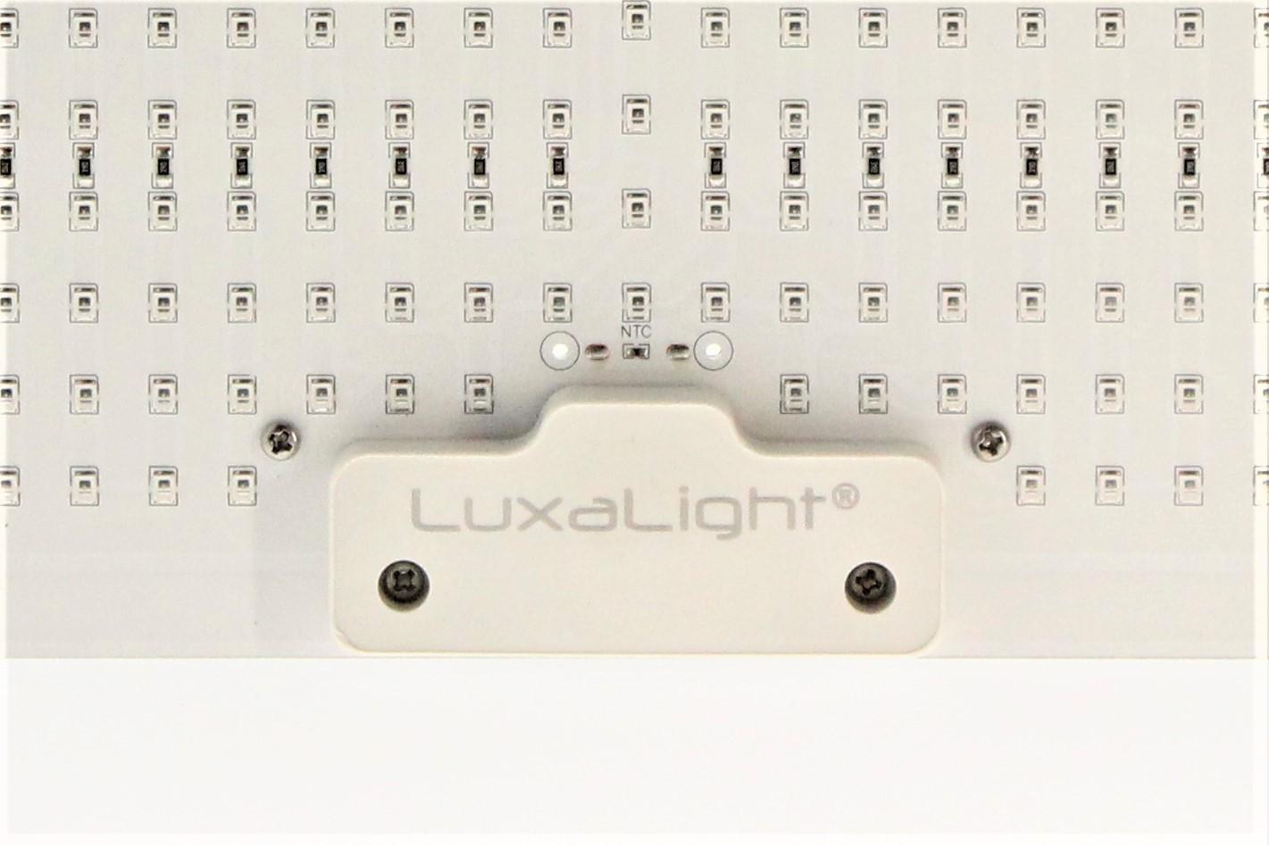 LuxaLight Aluminium LED Panel UV-A 365nm 300W 500 x 500mm Nano Waterproof (48V, 2835, IP64) 