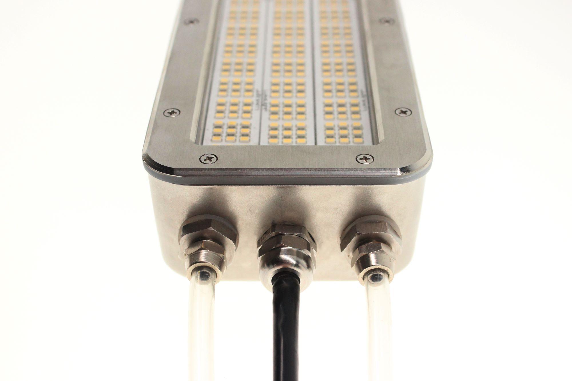 Optional Industrial Water-cooled RVS 316 LED housing