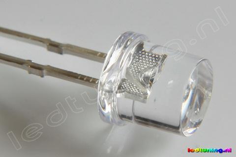 Flat Top LED 5mm 90° 2200mcd Green