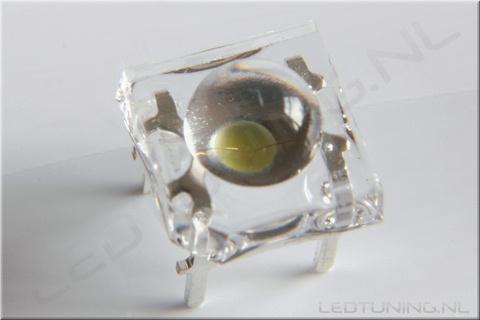 5mm SuperFlux LED 80° 5500mcd Warm Wit