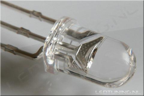 Bi-color 5mm LED Rood-Groen C.C.