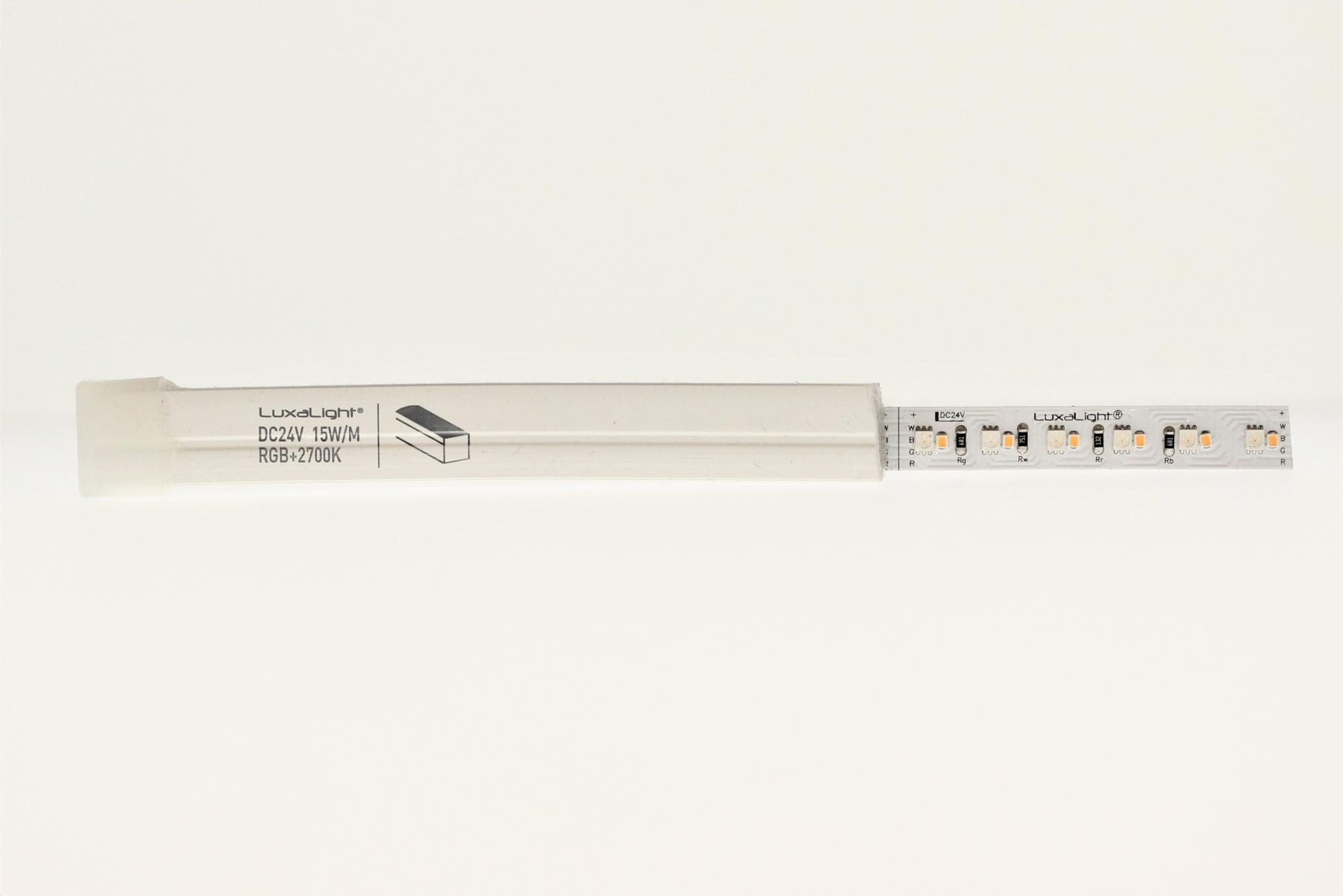 LuxaLight siliconen LED extrusie vierkant 