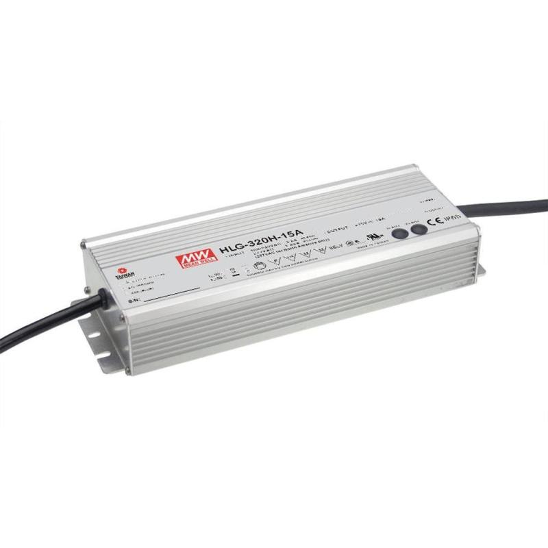 LED Power Supply Mean Well Waterproof A, 12 Volt 26.7A 320 Watt