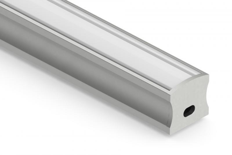 LED-strip Profile 3 Meter 17.5mm x 15mm Surface Mounted
