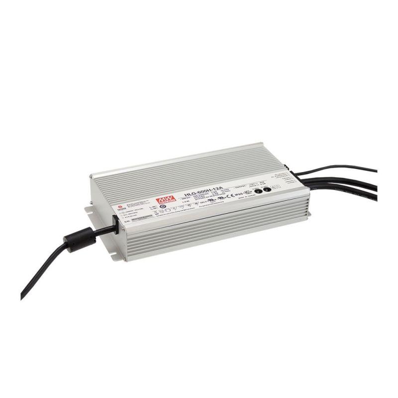 LED Voeding Mean Well Waterdicht A, 12 Volt 40A 600 Watt