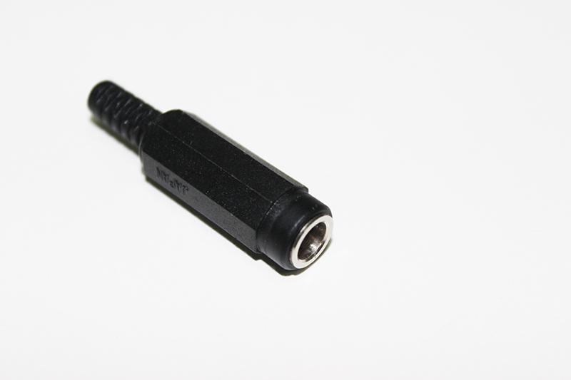 Connector Socket 2.1mm 2-pole 1A