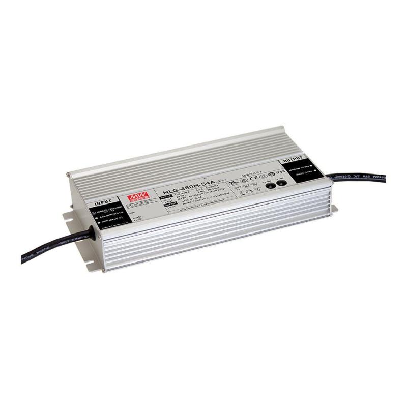 LED Voeding Mean Well Waterdicht AB, 24 Volt 20A 480 Watt