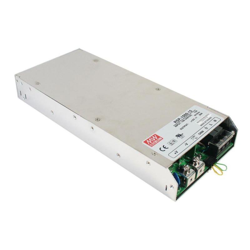 LED Power Supply Mean Well Inbouw, 24 Volt 40A 1000 Watt