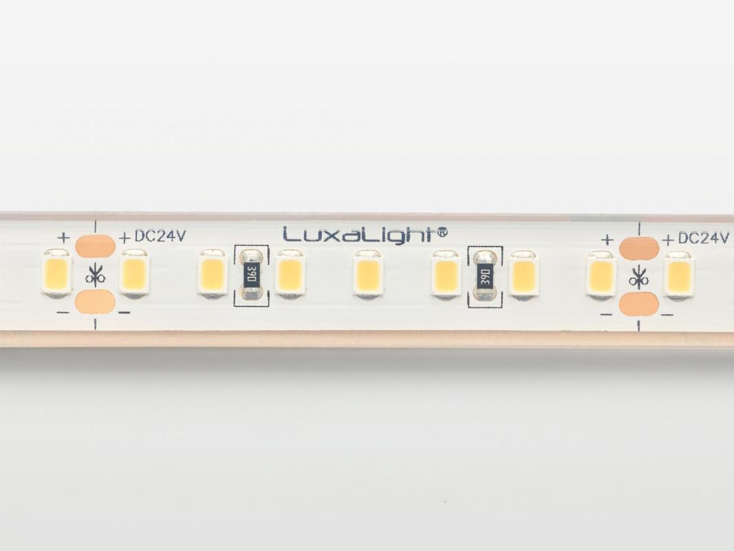 LuxaLight Long Life LED-strip Neutral White Waterproof (24 Volt, 140 LEDs, 2835, IP68)