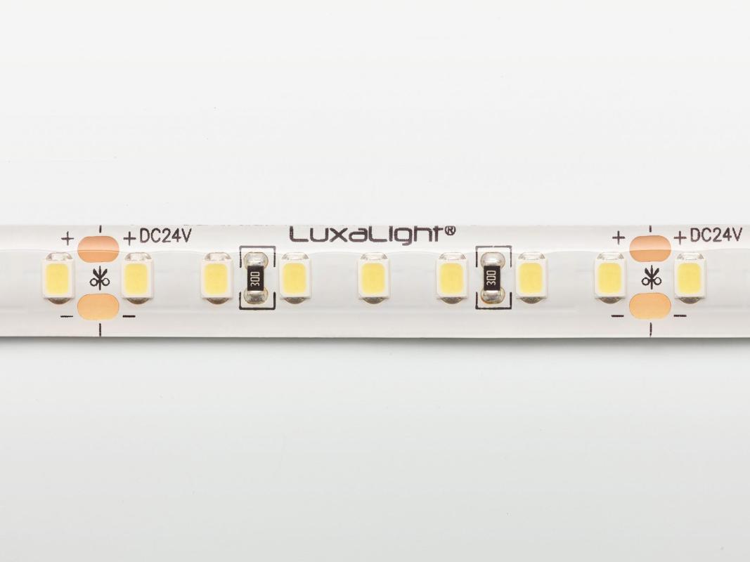 LuxaLight LED-strip Cool White 8000K Protected (24 Volt, 140 LEDs, 2835, IP64)