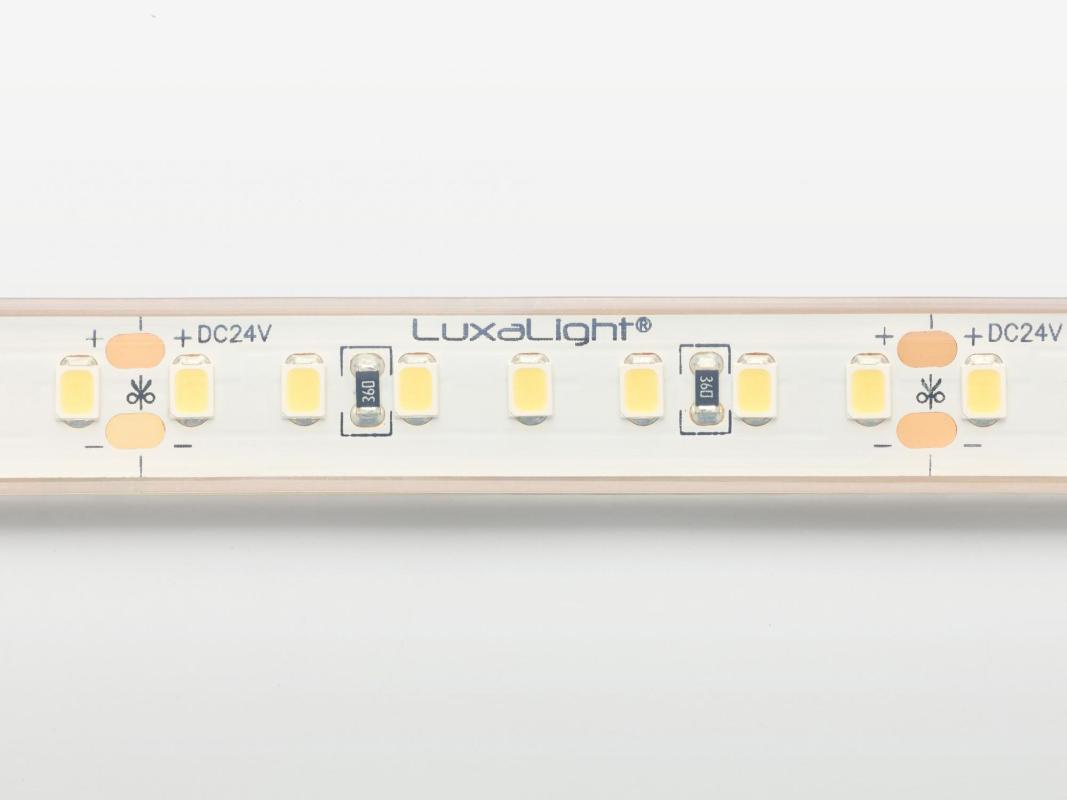 LuxaLight LED-strip Koel Wit 8000K Waterdicht  (24 Volt, 140 LEDs, 2835, IP68)