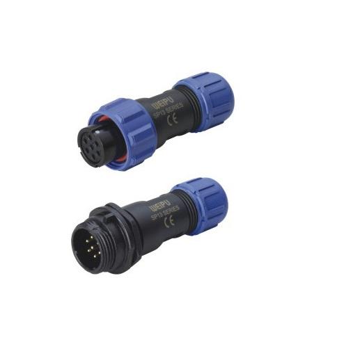 Connector Waterproof  Set 3 Contacts plug