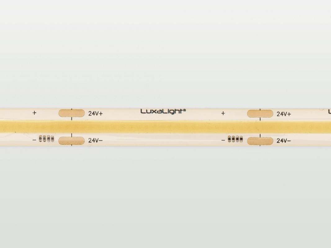 LuxaLight COB LED-strip Warm White 3700K Protected (24 Volt, 512 LEDs, COB, IP64)
