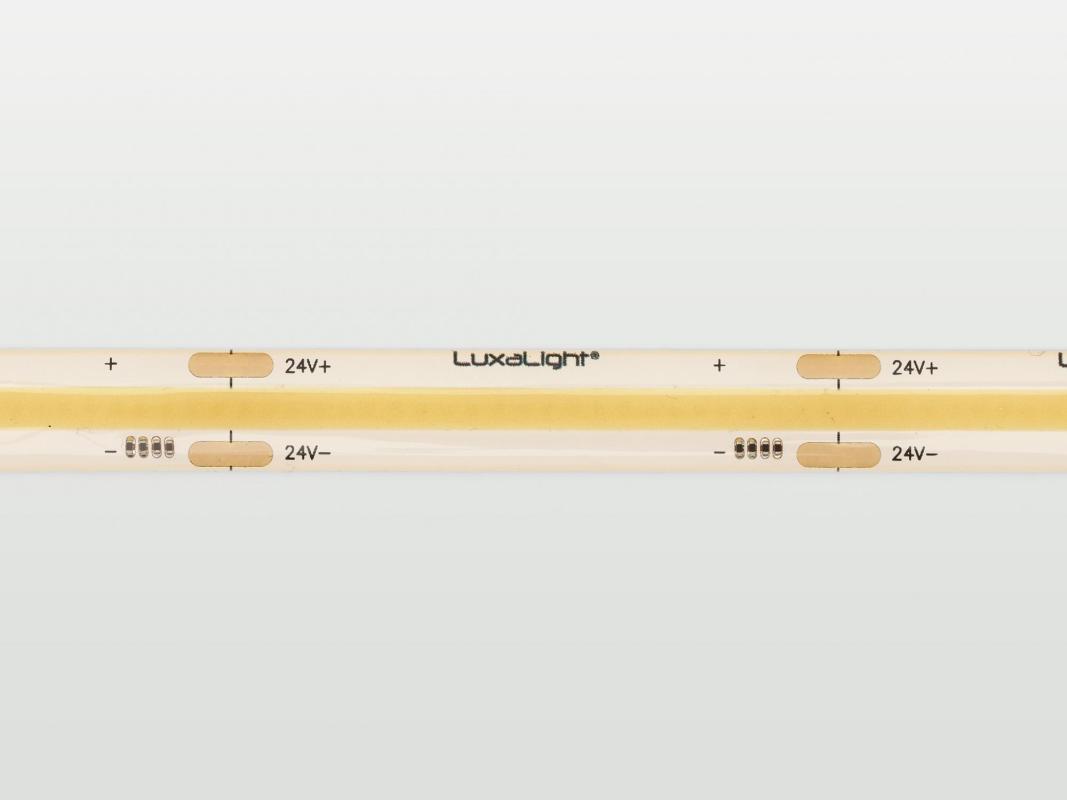 LuxaLight COB LED-strip Warm White 3500K Protected (24 Volt, 512 LEDs, COB, IP64)