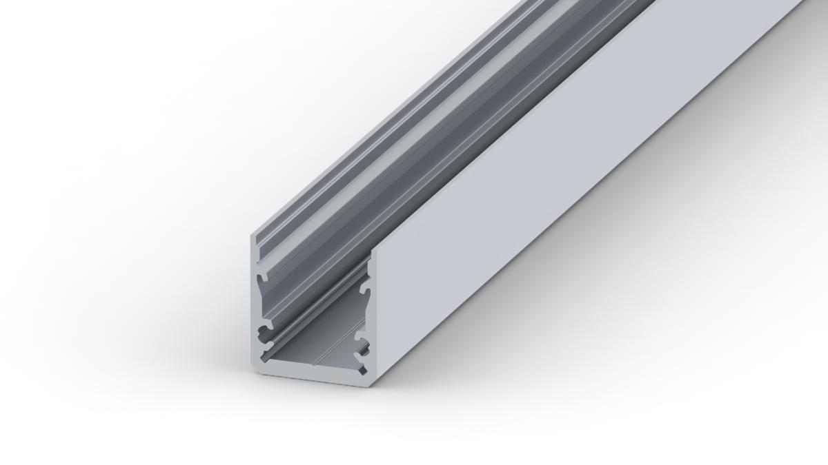 LED-strip Profile 3 Meter 17,5mm x 19mm Surface Mounted