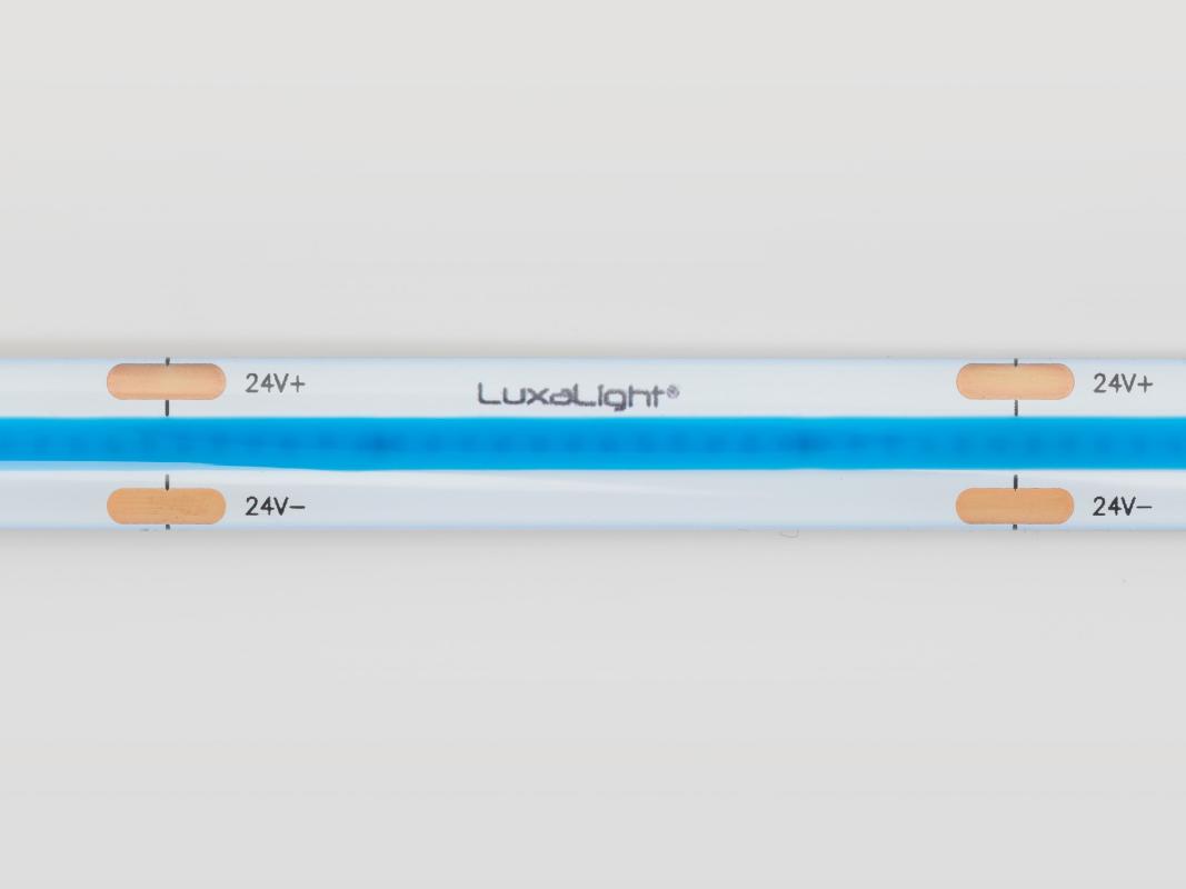 LuxaLight COB LED-strip Blue Protected (24 Volt, 512 LEDs, COB, IP64)