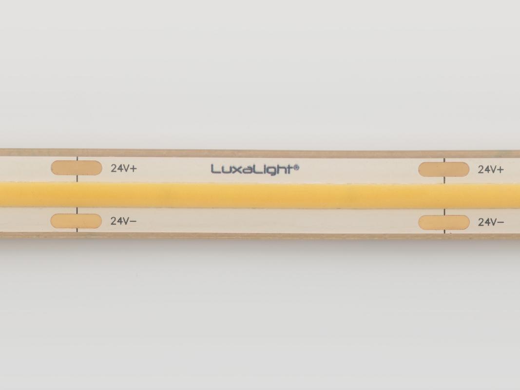 LuxaLight COB LED-strip Neutral White 4300K Waterproof (24 Volt, 512 LEDs, COB, IP68)