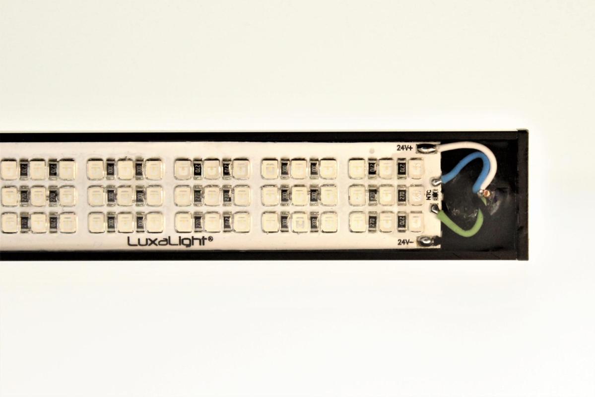 LuxaLight Industriële LED Armatuur Transparant IP68 UV-A 405nm 24.2x16mm (24 Volt, 2835, IP68)