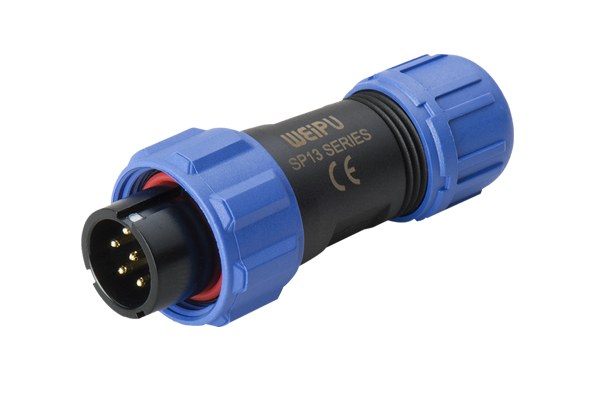 Connector Waterproof Plug 5 Contacts Weipu