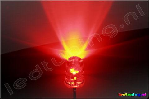 Round LED 5mm 30° 10000mcd Red