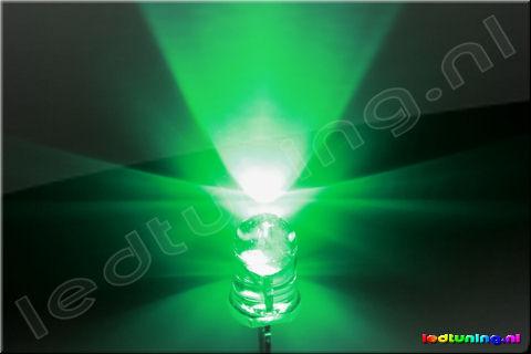 Round LED 5mm 30° 10000mcd Bluish Green