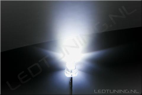 Ronde LED 3mm 25° 12000mcd Wit