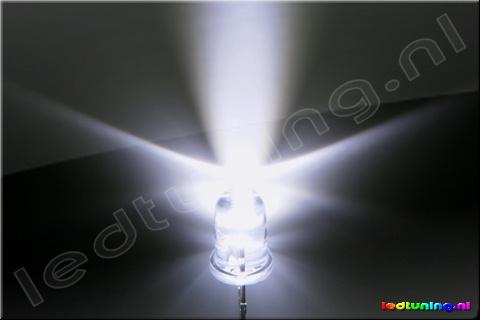 Ronde LED 5mm 15° 25000mcd Wit