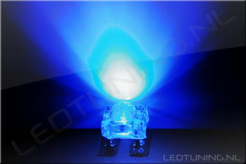 5mm SuperFlux LED 80° 5000mcd Blue
