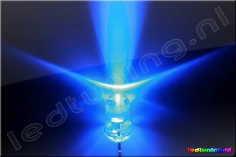 Round Flash-LED 5mm 15° 6000mcd Blue