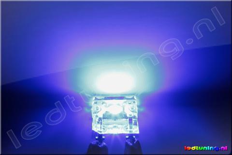 3mm SuperFlux LED 75° 4500mcd Blauw