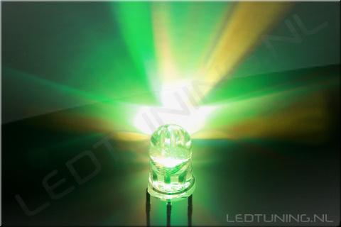 Bi-color 5mm LED Geel-Groen C.C.