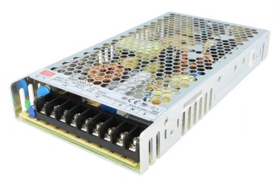 LED Power Supply Mean Well Open Frame, 24 Volt 8.4A 200 Watt