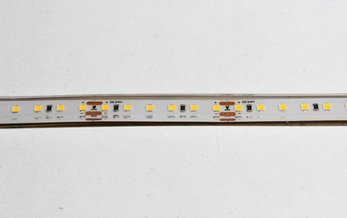 LuxaLight LED-strip Neutraal Wit 4700K Waterdicht (24 Volt, 120 LEDs, 2835, IP68)