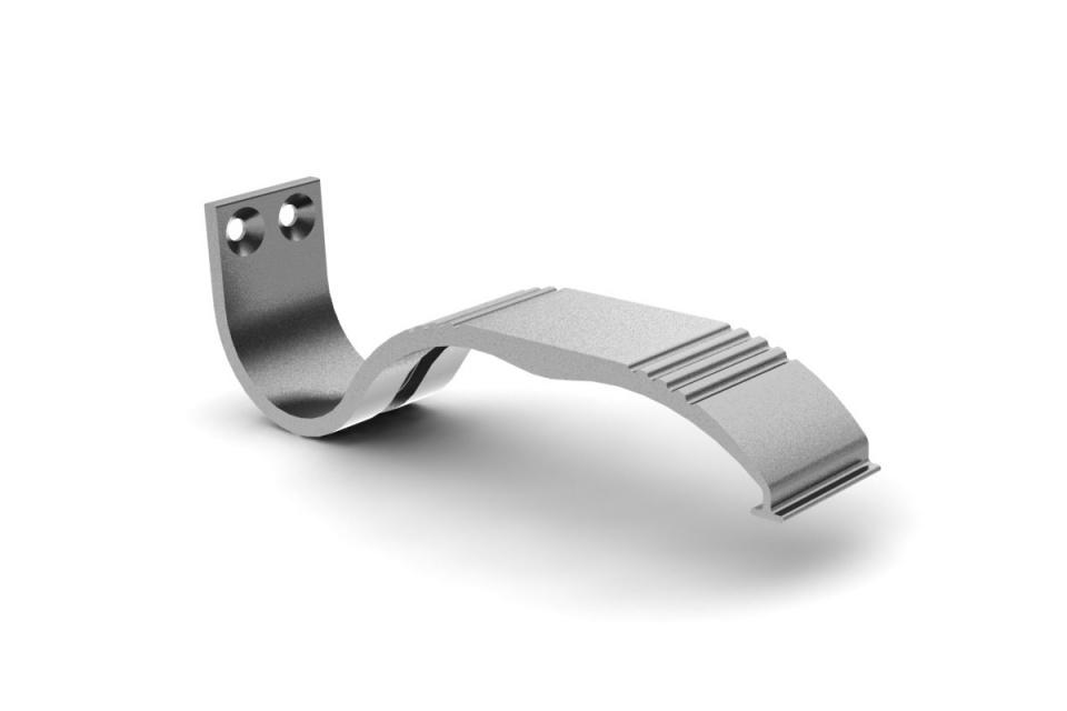 Aluminum Wall Hanging Bracket Short for Round Profile 24mm x 24mm