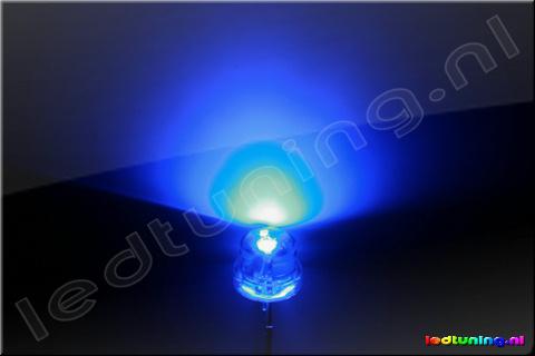 Strawhat 5mm LED 120° 2000mcd Blauw