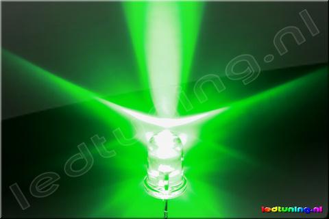 Round LED 5mm 15° 20000mcd Green