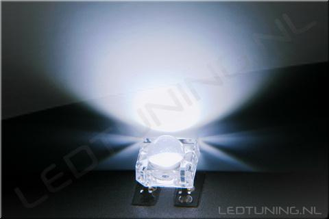 5mm SuperFlux LED 80° 5500mcd Wit