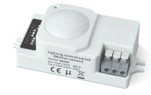 Light and motion sensor for LED lighting 100W
