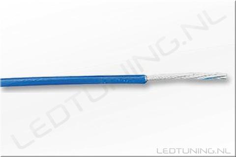 Silicone Draad 0.5mm² Blauw