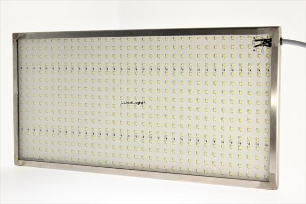 Side view moulded LED fixture for machine vision applications