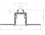 LED-strip Stucprofiel 3 Meter 17.5mm x 19mm