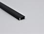 LED-strip Profile 3 Meter Black 17.5mm x 7mm Surface Mounted