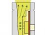 Silicone Extrusion Side View 12mm x 6mm 120° 