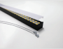 LED-strip Profile 3 meter 24.2mm x 16mm Surface Mounted Black