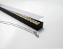 LED-strip Profiel 3 meter 24.2mm x 16mm Opbouw zwart