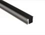 LED-strip Profile 3 Meter 17.5mm x 15mm Surface mounted black