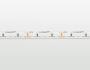 LuxaLight LED-strip Yellow Protected (24 Volt, 140 LEDs, 2835, IP64)