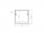 LED-strip Profile Power 3 Meter 35mm x 35mm Surface Mounted