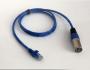 DMX-512 kabel, XLR Mannetjes Plug/ RJ45 Con.1